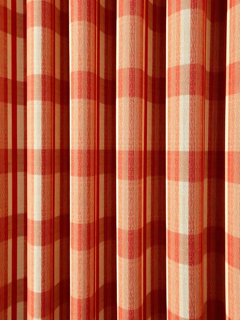 Jacquard Stripe Terracotta